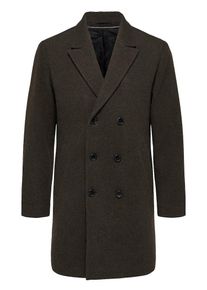 Selected Homme, Herren Mantel, Dunkelbraun