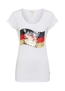 Key Largo, Damen T-Shirt, Weiß