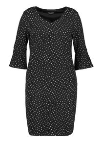 SAMOON, Damen Kleid, Schwarz