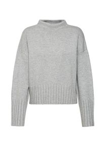 EDITED, Damen Pullover 'Lidia', Grau / Graumeliert