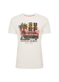 Jack & Jones JACK & JONES, Herren Shirt 'NEWPLEO', Mischfarben / Wei&szlig;