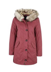 Tom Tailor, Damen Parka mit leichter Wattierung, Rostrot