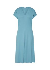 Filippa K, Damen Kleid 'Clean-cut Cap Sleeve Dress', Blau