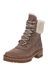 Timberland, Damen Schn&uuml;rstiefel 'Shearlin', Taupe / Wei&szlig;