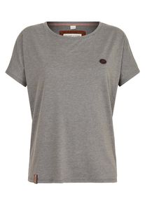 Naketano, Damen Shortsleeve 'Creme f&uuml;r den F&uuml;&szlig;ens', Grau