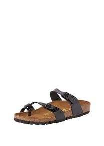 Birkenstock, Damen Lacksandale 'Mayari', Schwarz