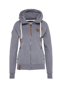 Naketano, Damen Sweatjacke 'Blonder Engel', Braun / Rauchgrau