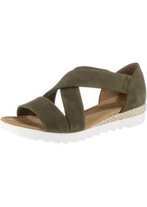 Gabor, Damen Sandaletten, Oliv