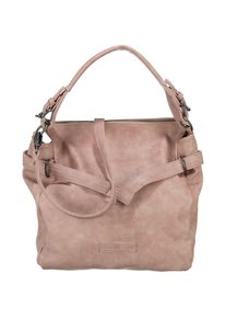 Fritzi aus Preussen Fritzi Aus Preußen, Damen Handtasche 'Janka Caribou 34 cm', Dunkelgrau / Rosé