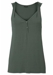 Lascana, Damen Strandtop, Grasgr&uuml;n