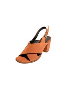 EDITED, Damen Riemchensandalen 'Manda', Orangerot