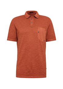 Tom Tailor, Herren Poloshirt, Dunkelorange