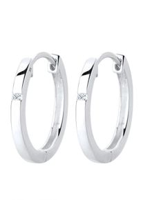 Diamore, Damen Ohrringe, Silber