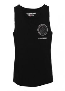 Trueprodigy, Herren Tank Top 'Be an Original', Schwarz / Wei&szlig;