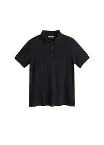 Mango Man, Herren Poloshirt 'Merc', Schwarz