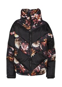 tigha, Damen Jacke 'Lena', Beige / Violettblau / Rot / Schwarz