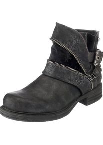 Dockers by Gerli, Damen Stiefeletten, Anthrazit / Schwarz