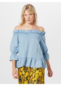 Véro Moda VERO MODA, Damen Off-Shoulder Bluse 'VMSIA', Blue Denim