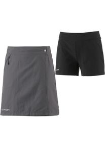 Vaude, Damen Outdoorrock 'Skomer', Grau / Schwarz