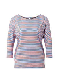 Tom Tailor Denim, Damen T-Shirt, Blau / Rot / Weiß