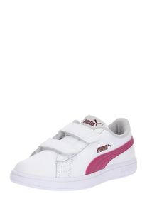 Puma, M&auml;dchen Sneaker 'Smash v2', Pink / Wei&szlig;