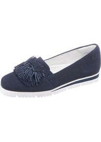Gerry Weber, Damen Slipper 'Mia', Dunkelblau / Wei&szlig;