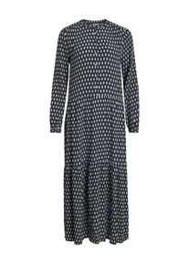 Vila, Damen Kleid, Grau / Schwarz