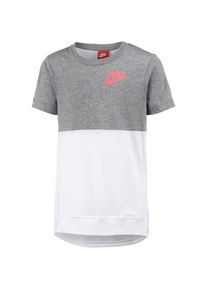 Nike Sportswear, Mädchen T-Shirt, Grau / Weiß