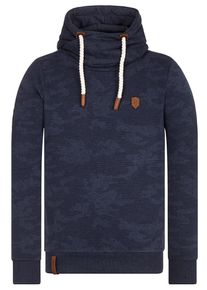 Naketano, Herren Pullover 'Inkasso Henry', Nachtblau