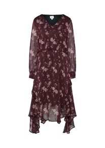 Saint Tropez, Damen Kleid, Rosa / Bordeaux