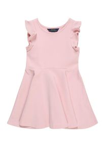 Polo Ralph Lauren, Mädchen Kleider 'PONTE-RUFFLE', Altrosa