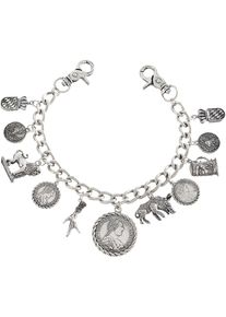 Alpenfl&uuml;stern Alpenfl&uuml;stern, Herren Charivari mit Anh&auml;ngern, Silber