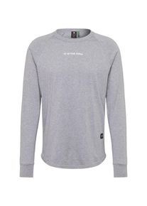 G-Star Raw, Herren Shirt 'Swando graphic relaxed r t l\s', Graumeliert