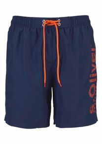 s.Oliver RED LABEL, Herren Badeshorts, Navy