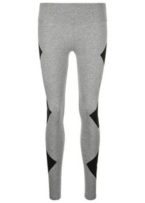 Converse, Damen Leggings, Grau / Schwarz