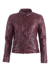 Mustang, Damen Lederjacke 'Edith', Bordeaux