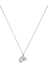 JETTE, Damen Kette, Silber / Weiß