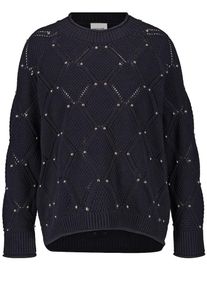 Taifun, Damen Pullover, Ultramarinblau