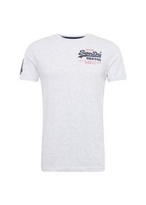 Superdry, Herren Shirt, Blau / Hellgrau