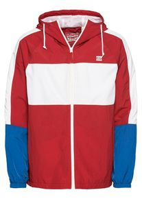 Levi's LEVI'S, Herren Jacke 'PIECED WINDRUNNER T3', Blau / Rot / Weiß