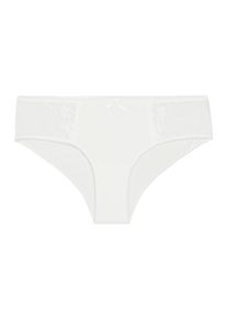 Lingadore, Damen Brazilian shorty 'DAILY LACE', Wei&szlig;