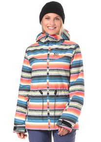 Rip Curl, Damen 'Bettyd Ptd' Snowboardjacke, bunt