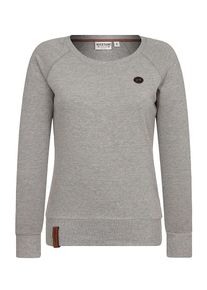 Naketano, Damen Sweatshirt 'Krokettenhorst', Graumeliert