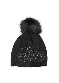 s.Oliver RED LABEL, Damen Mütze, Graphit / Weiß