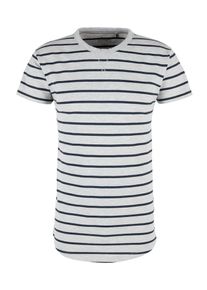 s.Oliver RED LABEL, Herren Shirt, Kobaltblau / Hellgrau