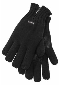 J. JAYZ, Damen Strickhandschuhe, Schwarz