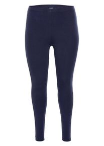 sheego Basic, Damen Leggings, Marine