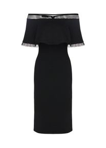 Apart, Damen Kleid aus Jerseyware mit Shapeeffekt, Schwarz