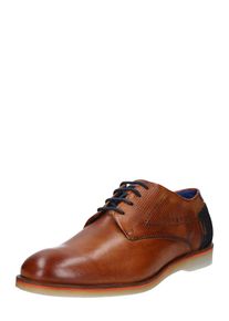 Bugatti, Herren Halbschuhe 'Melchiore', Navy / Cognac