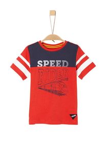 s.Oliver Junior, Shirt, Kobaltblau / Rot / Weiß